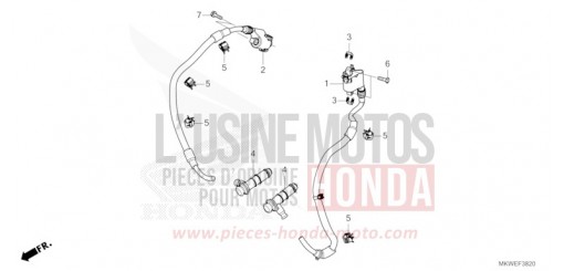 BOBINE D'ALLUMAGE NC750XAS de 2025